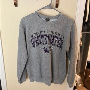 University of Wisconsin Whitewater Gray Sweatshirt
